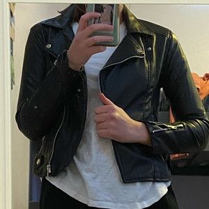 Faux Leather Jacket